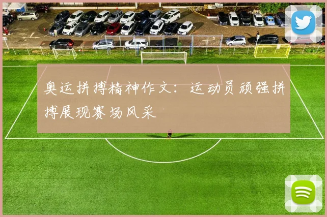 奥运拼搏精神作文：运动员顽强拼搏展现赛场风采